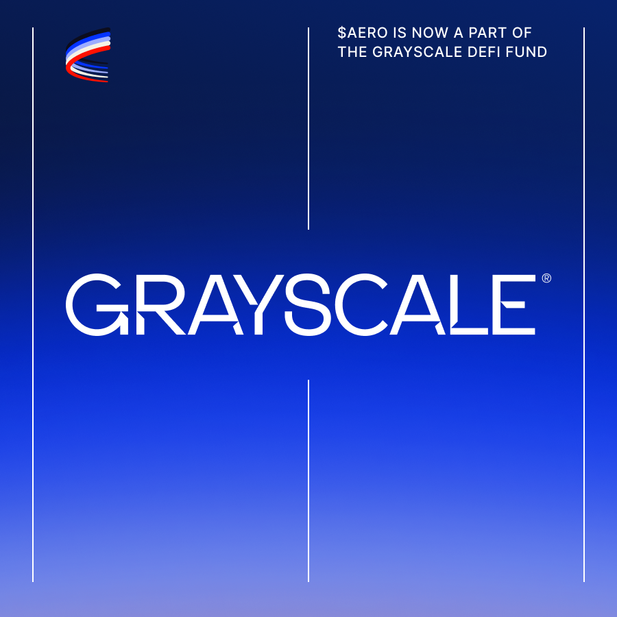 AerodromeFi's tweet image. Aerodrome has officially joined the Grayscale DeFi Fund ✈️

Institutional-grade trading and custody of $AERO is now available via @grayscale, enabling a secure, compliant solution for investors at scale.