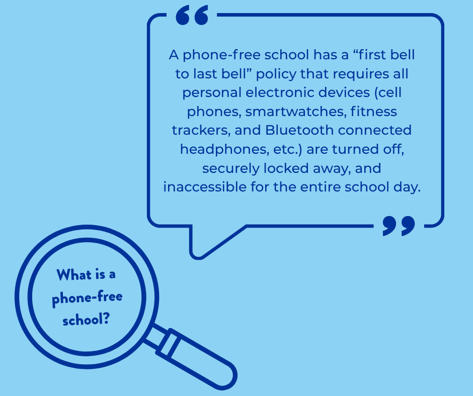 Bell-to-bell policies means all personal devices secured for the entire school day. The result? Students who can focus, connect with peers, and actually learn. Colorado districts are writing these policies now. Join the movement: bit.ly/46XdmEK #edcolo