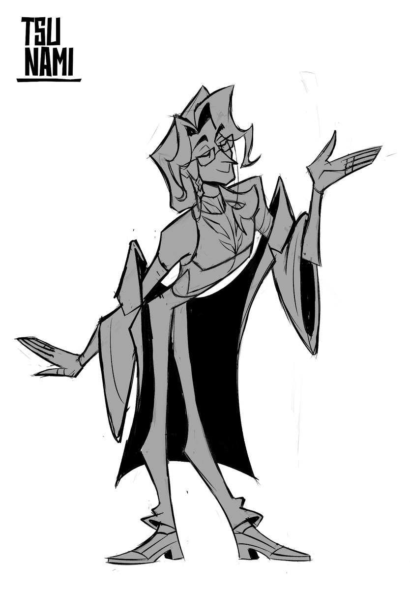 It's hard to draw clothes that haven't been fully shown anywhere
#GenshinImpact #Pantalone