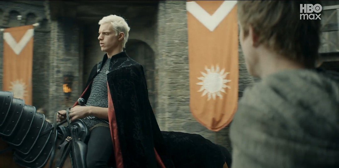 westerosies's tweet image. First look at Finn Bennett as Prince Aerion Targaryen in ‘A KNIGHT OF THE SEVEN KINGDOMS’ 🛡️⚔️🥚

Premiering January 18, 2026 on HBO.