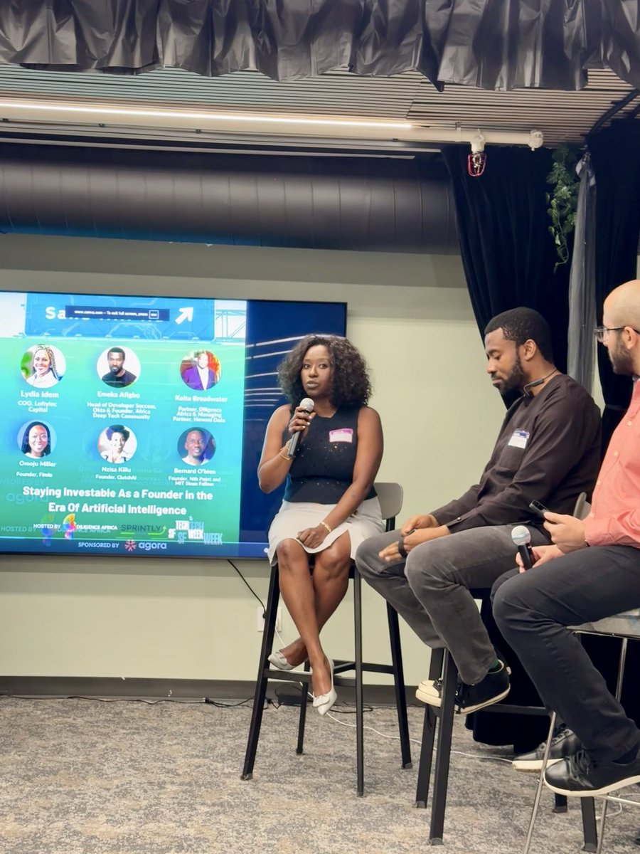 nzisakiilu's tweet image. Grateful to host Diligence Africa × @a16z @speedrun panel ’Staying investable as a founder in the era of AI’ during #SFTechWeek. Explored #clutchai’s agentic control plane for enterprise marketing spend with explainable reallocations. 

We orchestrate execution and compute to…