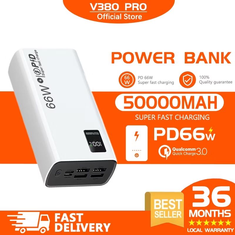 85Greatto's tweet photo. Check out V380 High Quality 66W Super Fast Charging Power Bank K7 Black/White QC 3.0Type-C Input USB (12000mAh/30000mAh/50000mah) for RM19.50 - RM98.60. Get it on Shopee now! https://t.co/hrQuH6Olfv https://t.co/M21dCylL5A