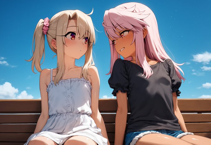 イリヤとクロエと...なイラスト集を再アップしました!
かわいい子たち見て...
https://t.co/5HQvVaRuSh 