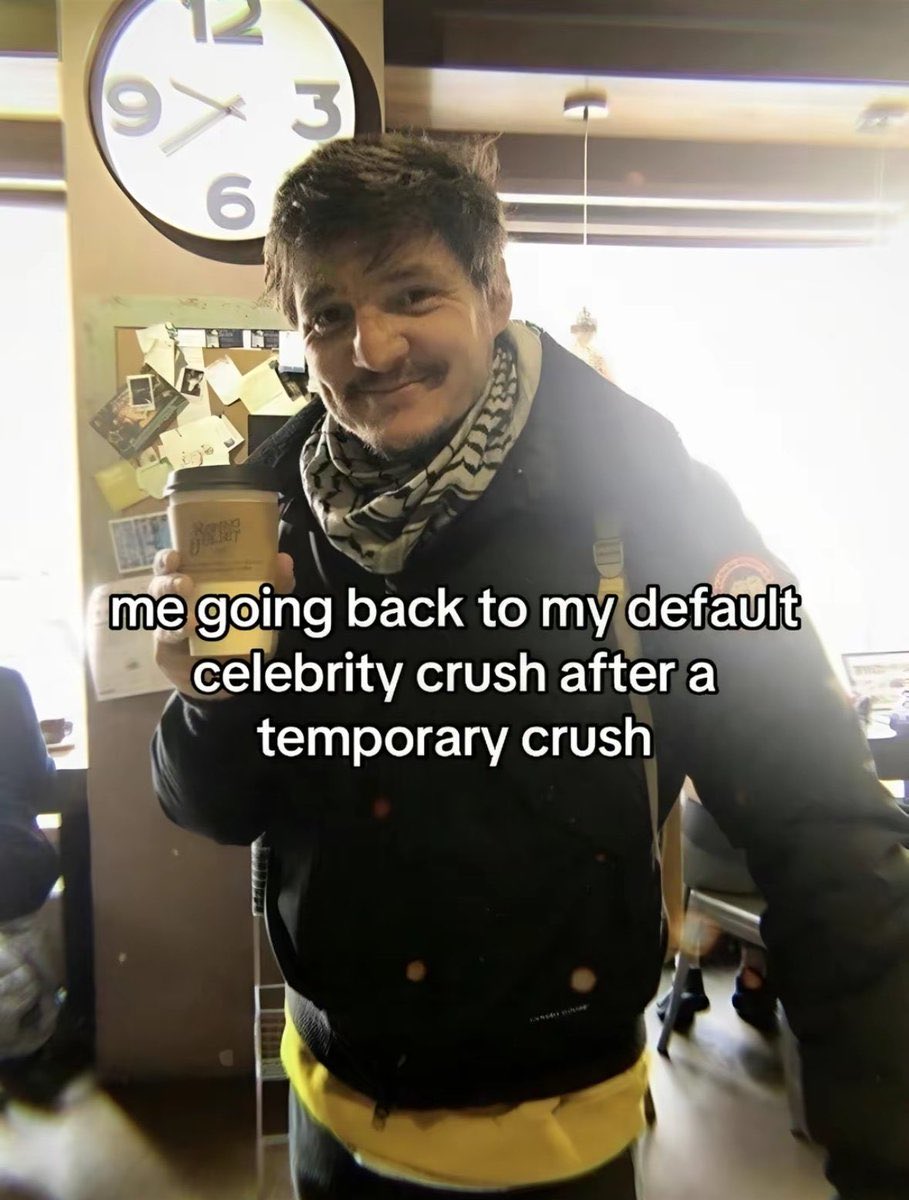 pascalcoded's tweet photo. ever since pedro became my default crush, i haven’t been able to have even a temporary crush on any other celeb…… that’s commitment…… https://t.co/8Ofc98quFt