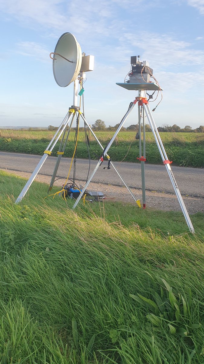 g1dfl_pete's tweet photo. Busy Sunday #UKuG 4th #Milliwave Contest in #IO80. A 6-hour road trip to 3 sites: Hardy's Monument, Eggardon Hill and Beaminster Down. 12 QSOs on #24GHz with ODX 175km to Titterstone Clee. Local beacon hunting on #47GHz and #76GHz. Thanks John G8IKP/P for hosting me! #GHz_Bands https://t.co/MXp2H2W9FE