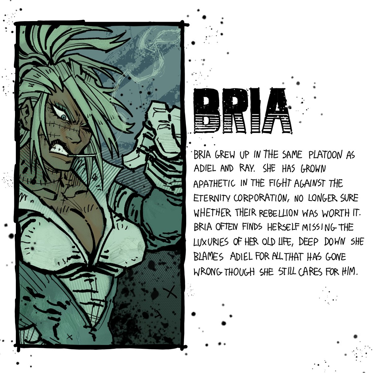 azoinab's tweet photo. Character Reveal: Bria!
https://t.co/OdcoZSxZQd https://t.co/G870MsO9J0