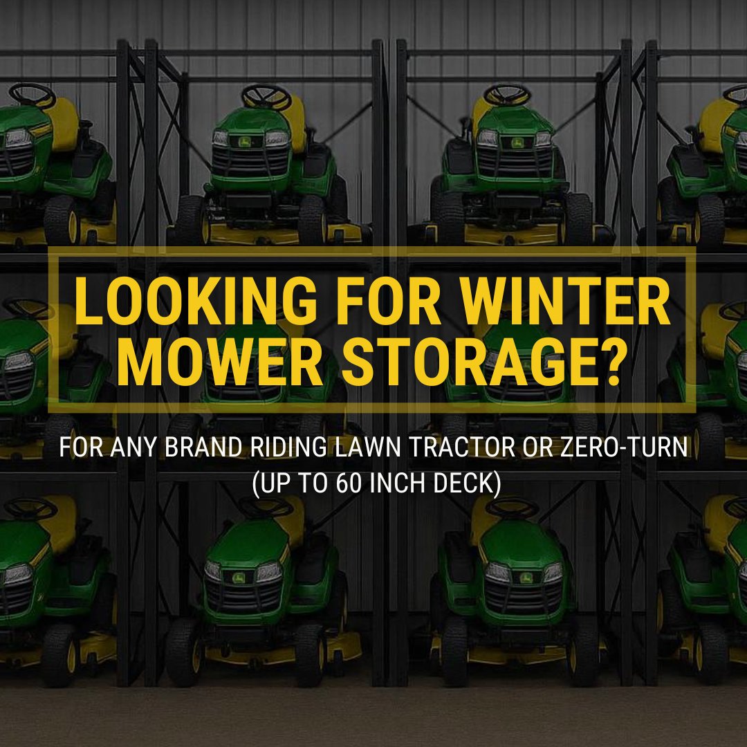 With our Elite Service Program, you’ll enjoy free pickup and delivery, a Reynolds hat, a complete power wash, and full preventative care, plus add convenient mower storage options to make it even easier.

bit.ly/46UtFSM