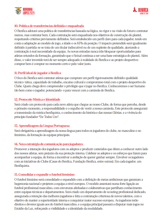 CabineSport's tweet image. "Será obrigatória a aprendizagem da língua portuguesa para todos os jogadores do clube, no masculino e no feminino, da formação às equipas principais."

- Programa Eleitoral de Noronha Lopes