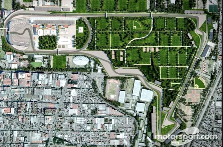 MXESTADIOS's tweet image. Antes y después de la aparición del Estadio Harp y la remodelación del Autódromo.
Así, la Ciudad Deportiva Magdalena Mixhuca.
