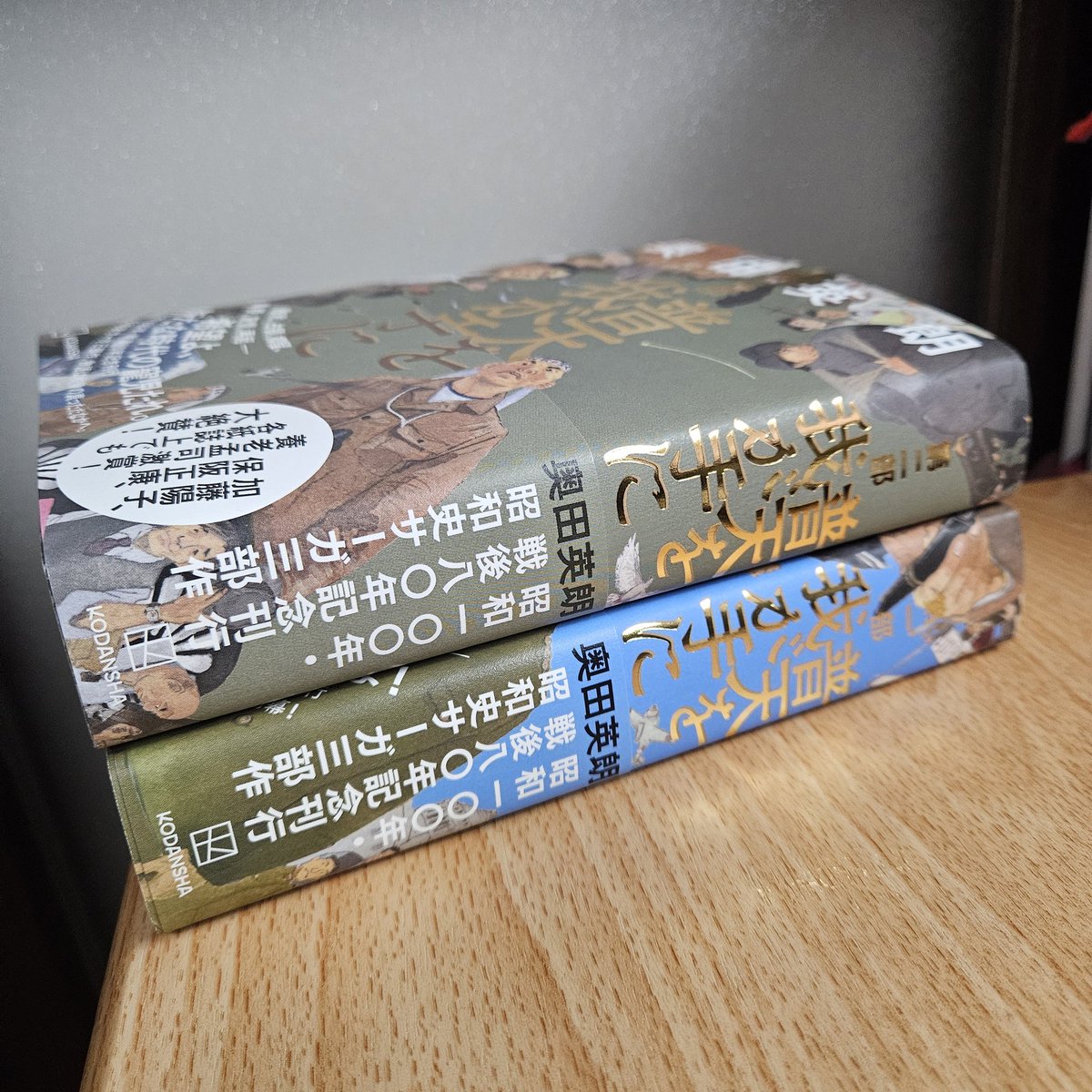 普天を我が手に」。1冊600ページ弱ありますが第2部まで読みました 