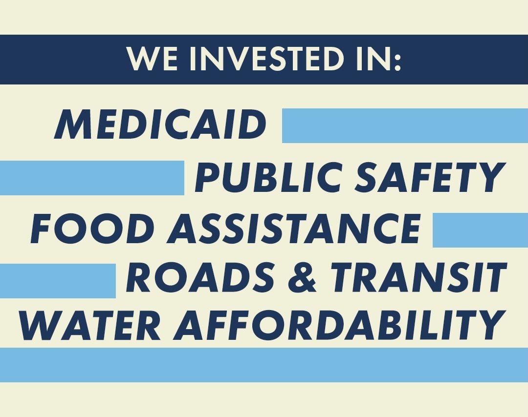 Last week, we passed a bipartisan state budget that invests in communities like Genesee County. We protected programs like free school lunches and made significant investments such as record per pupil funding.
