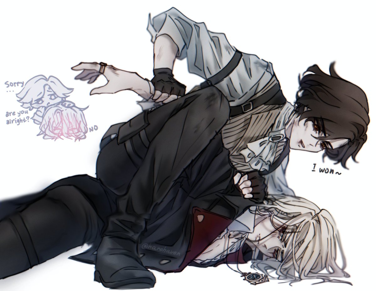 harehaven's tweet image. friendly sparring or foreplay???

#LiesofP #liesofPfanart #carmeo #romeo #carlo