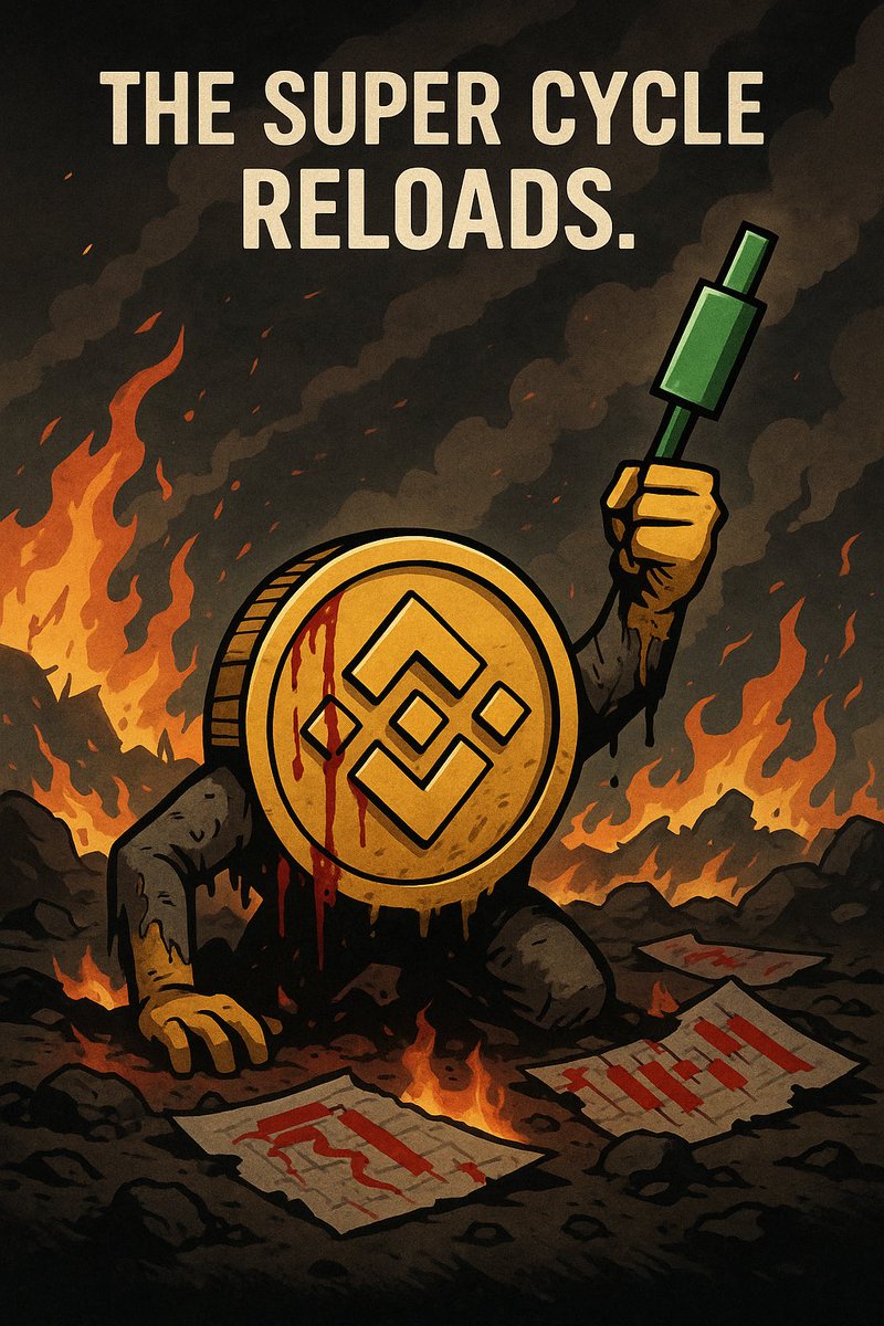 Blood in the BNB streets today, but the real ones know… we bounce harder 📈 

The Binance Super Cycle won’t die — it reloads 👊
