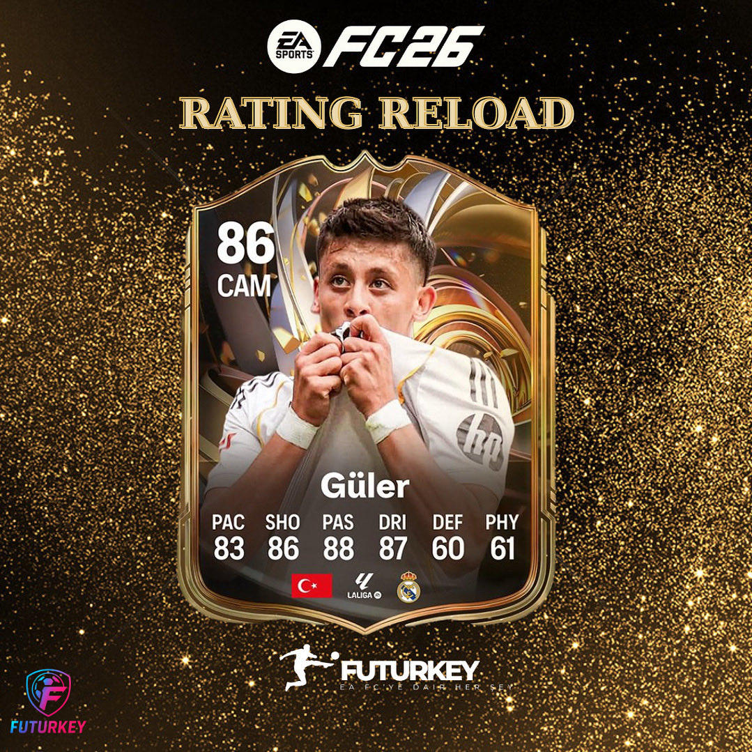 🇹🇷 FC 26’da yapacağımız ilk SBC kartı belli oldu.

#fc26 #easportsfifa #fifa26 #eafc #eafc26 #fc26coins #futbol #football #wl #futchampions #fut #weekendleague #ardagüler