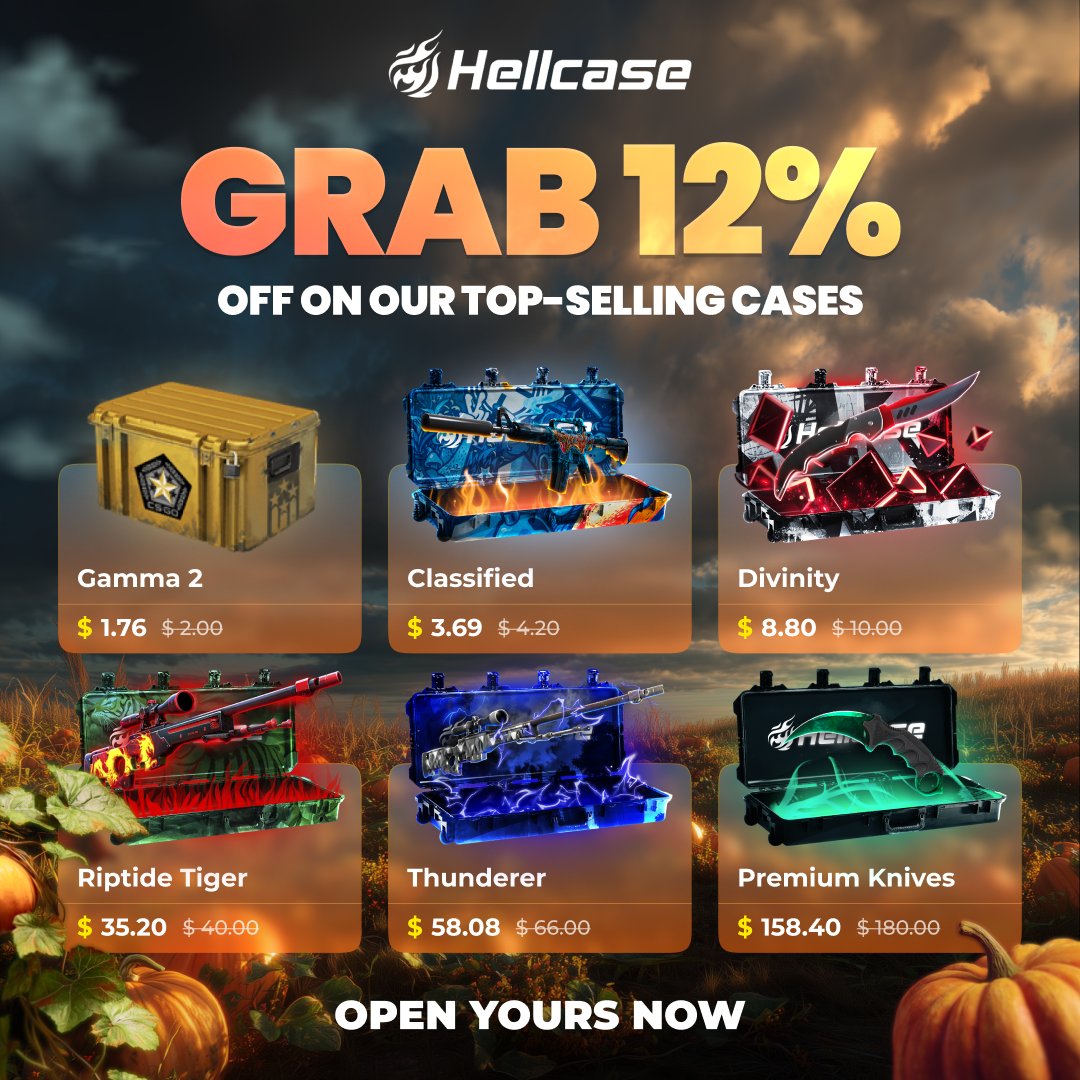 NEW Grab 12% Promo Code 🏷️

——🎁——
Get FREE case, $0.70 + 10% deposit BONUS 🔥
Use Hellcase code: videopower 💰

👉hellca.se/videopower👈 (CLAIM FREE CASE &amp; BONUS) 🛒

#cs2 #counterstrike #hellcase #hellcasepromocode #promocode