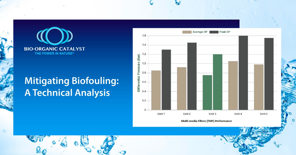 Comparative study shows Bio Catalyst tech lowers differential pressure, mitigates biofouling &amp; boosts filtration efficiency—proving measurable ROI for plant ops.
🌊 Clean water.  
⚙️ Smarter operations.  
📈 Proven results.

🔗 Read the report here: lnkd.in/gPXCJucy