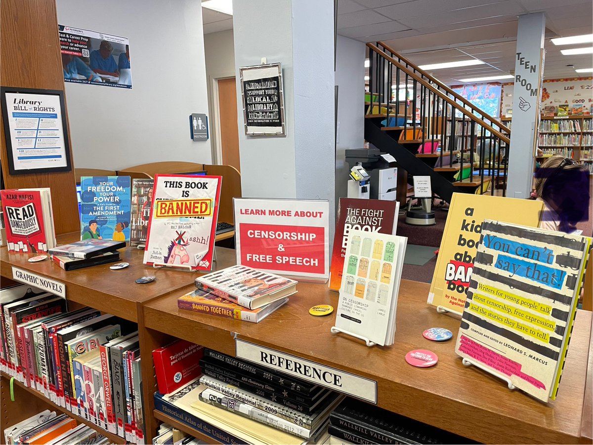 sussexcountylib's tweet image. There is something for everyone at your library. Celebrate your freedom to read today by visiting your library and taking out a book (or 50).
#fREADom #FreedomToRead #BannedBookWeek #LibrariesAreForEveryone #Books #AmReading #NationalHispanicHeritageMonth #StaffReads