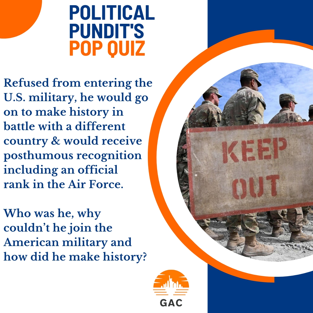 Time for our Political Pundit’s Pop Quiz!

Give us your best guesses &amp; we’ll post answers later.

#GAC
#trivia
#popquiz
#TriviaTime
#georgearzt
#gacpopquiz
#TriviaThursday
#politicalpunditspopquiz
#georgearztcommunications