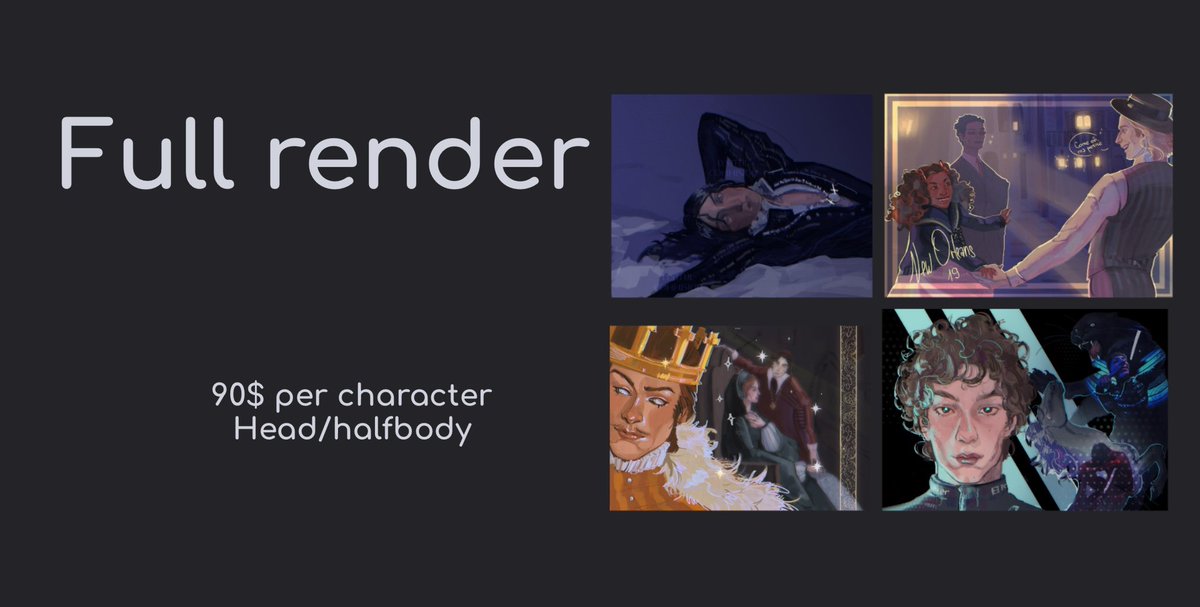 #commisionsareopen #commisions 
Hey there, I’m currently available for commissions. Full info in the post below and in dm :3
Like, share repost, as usual