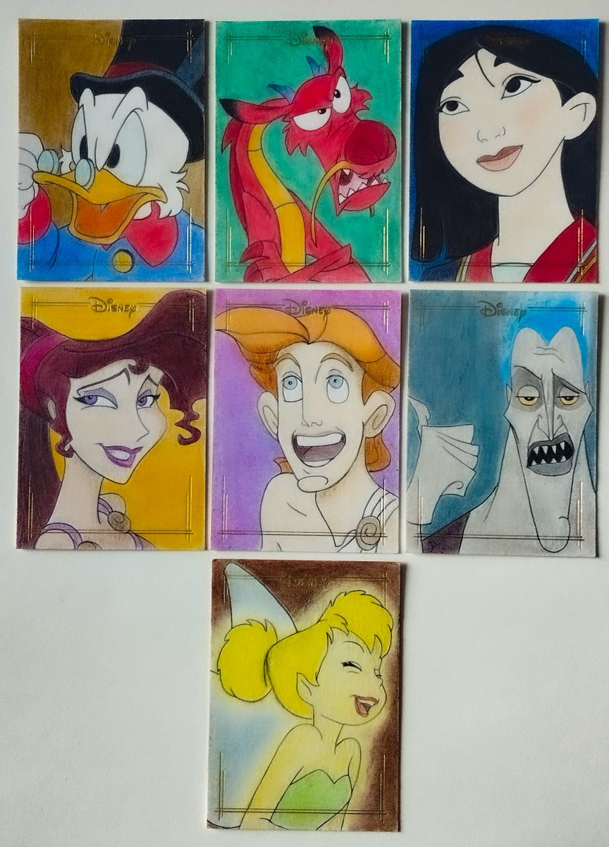 Mathildefrench's tweet image. So happy to share my work for the Topps Disney Chrome set!
This project was truly special to me ✨ #disney #toppschrome #toppsdisney