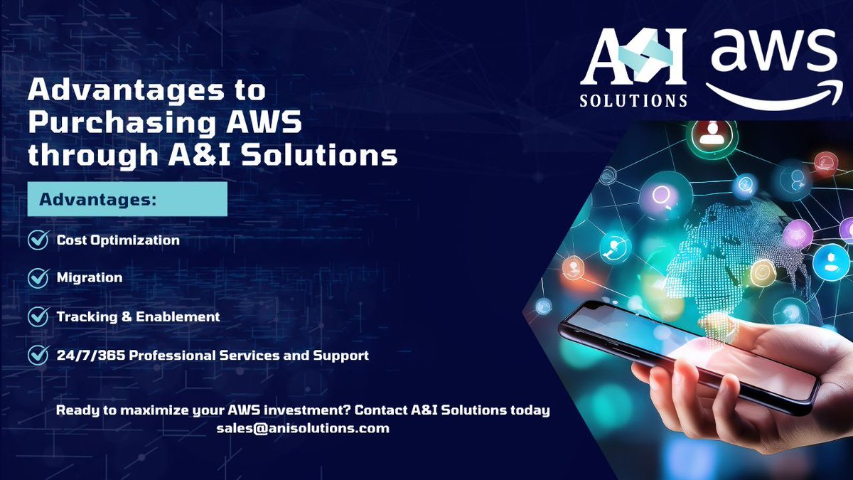 Ready to get more out of your AWS investment?

When you purchase AWS through A&amp;I Solutions, you gain more than AWS access – you receive a partner focused on helping you save money, work smarter, and stay supported. Simplify your cloud journey and get more value from day one.