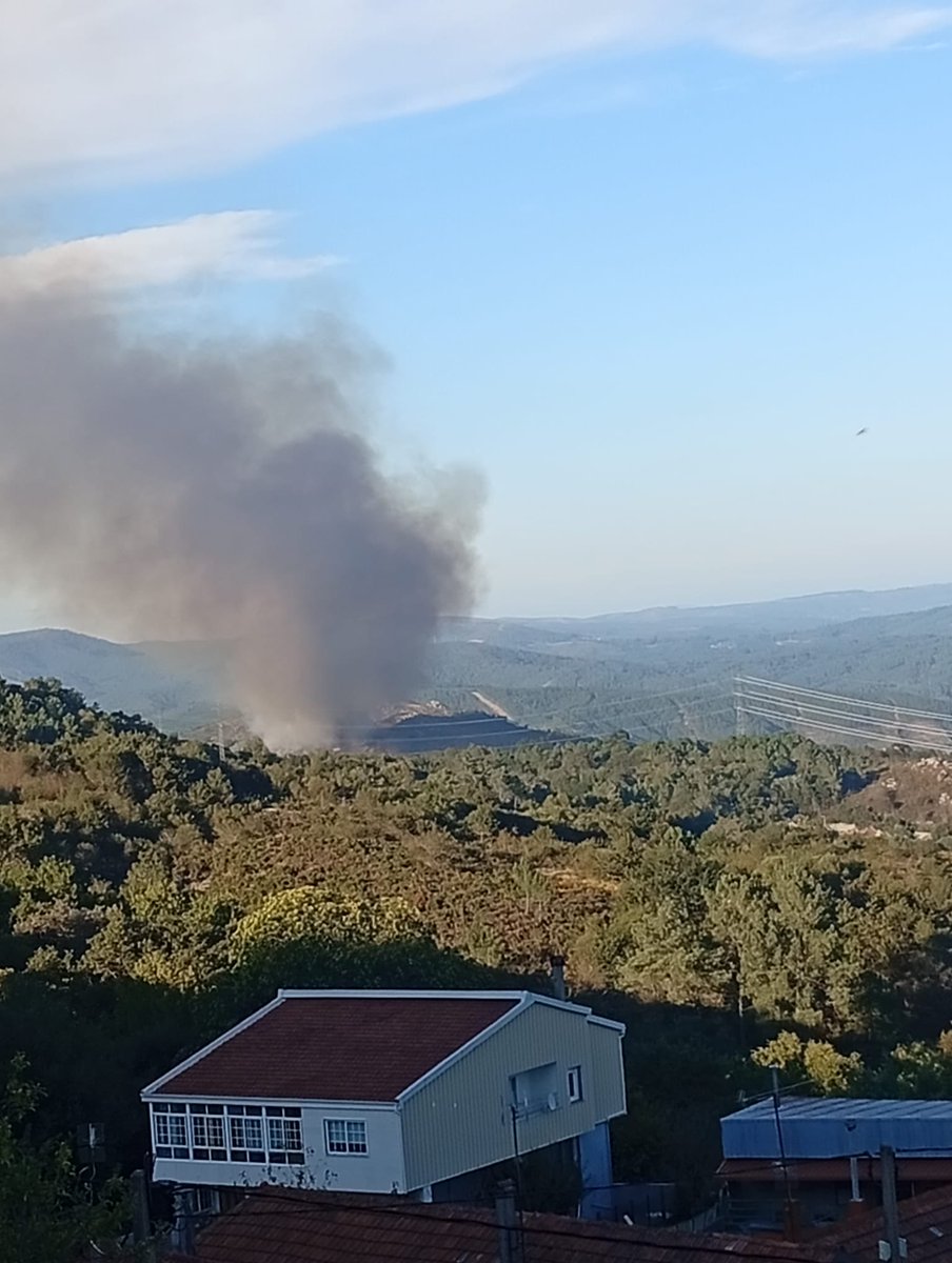OURENSE||🔥declarado incendio en avion🔥