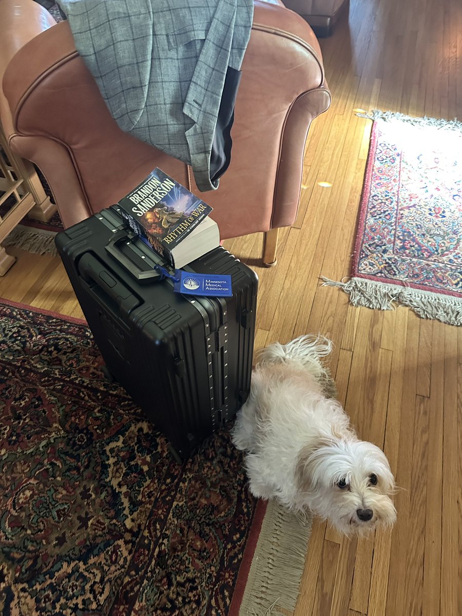 docsadvice's tweet image. I’m heading for #otomtg25 to see a bunch of friends and make some new ones! Ollie says he’s down. How about you?