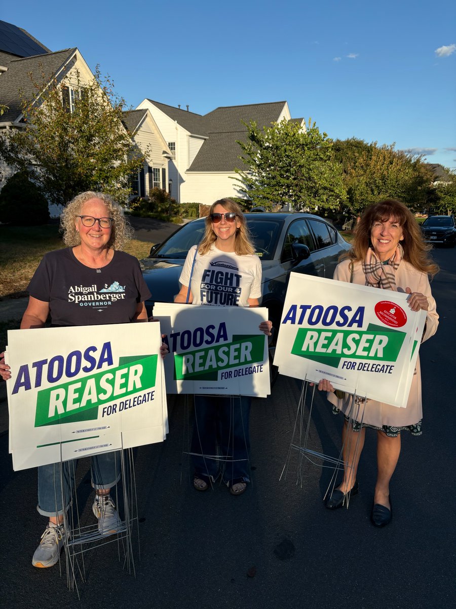 Thank you to the <a href="/vademocrats/">Virginia Democrats</a> and <a href="/TeamSpanberger/">Team Spanberger</a>  for making the Ashburn Canvass Kickoff a success. We are especially grateful to Kentucky <a href="/GovAndyBeshear/">Governor Andy Beshear</a>  for joining us. The energy and dedication from everyone who canvassed with us proves that together, we are stronger—and in