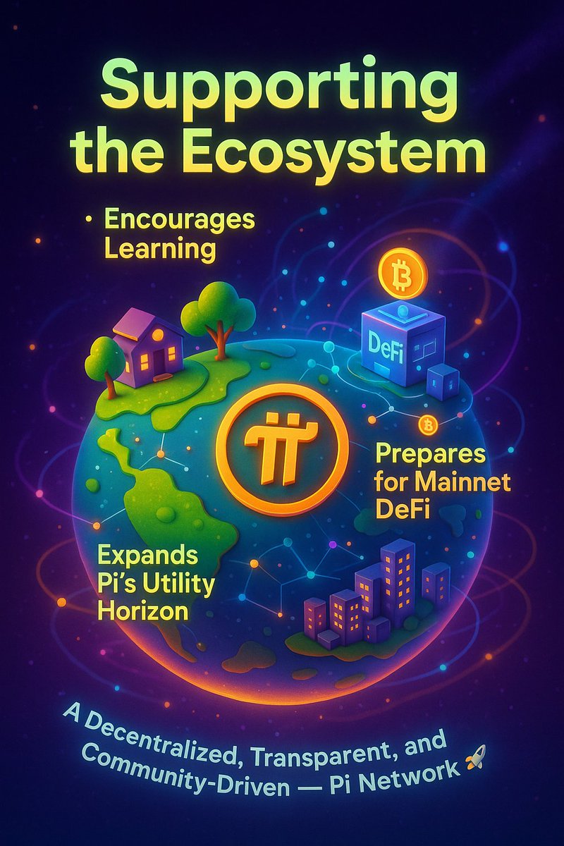 drnicolas_'s tweet photo. 🌱 Supporting the Pi Ecosystem! 🌍💫

💎 Encourages continuous learning 📚
🚀 Prepares for Mainnet DeFi revolution 💥
🌐 Expands Pi’s global utility horizon 🌟

Together, we’re building a smarter, stronger, and more connected Pi Network ecosystem 💜🔗

🤝 Follow Facebook Page & stay updated! 👇
📲 https://t.co/dvlAv7Xxa7   💥

🚀💜🔁🎉