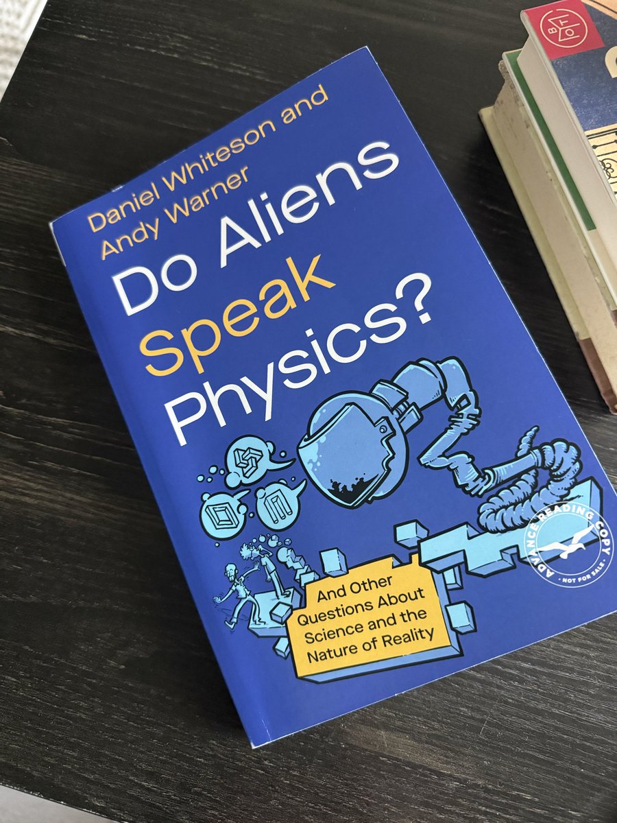 KnowmadsPodcast's tweet image. Recorded a podcast with @DanielWhiteson and we talked about his New Book “Do Aliens speak Physics?” (Available November 4th)
Stay tuned for a great conversation!
@garellaprachi @bhavaytyagi