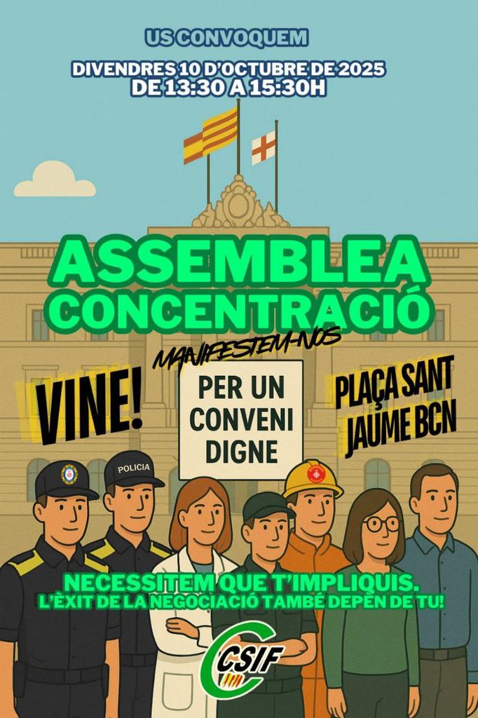 CSIF Ajuntament BCN (@ajbcncsifcat) on Twitter photo 