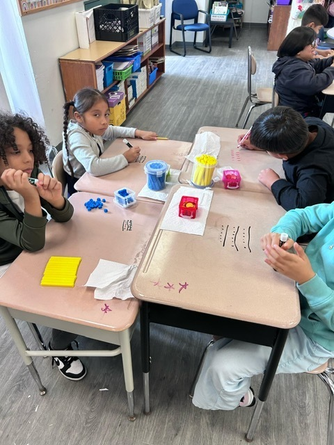 fairviewpsnj's tweet photo. Mrs. Capano's third graders dove into multiplication word problems with determination, using hands-on manipulatives and dry-erase markers to crack those tricky equations. Their perseverance truly shone through! https://t.co/o9tPGf3Rwt