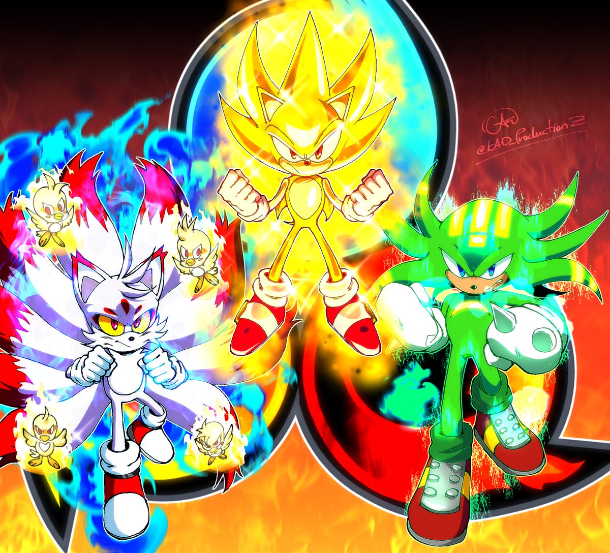 “Modern Triple Trouble”
#SonicTheHedgehog #sonicheroes 
Commissions are Open