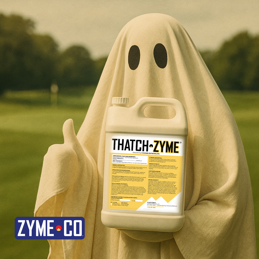 zymecompany's tweet image. Boo to buildup of OM. Don’t fear the thatch: ThatchZyme for the win.