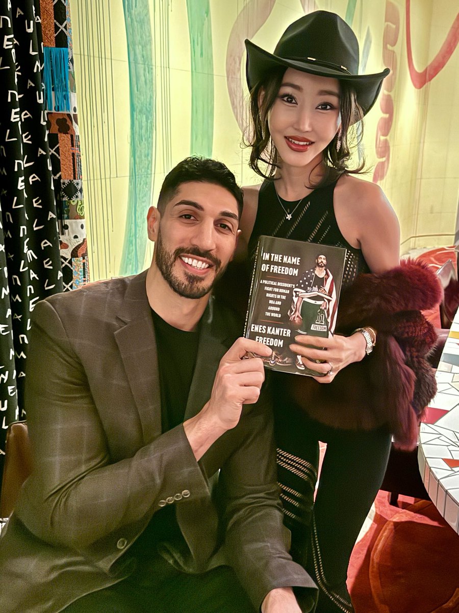 My dear friend <a href="/EnesFreedom/">Enes Kanter FREEDOM</a> has written a truly powerful book! 
I’ve never met anyone who embodies courage and love for freedom quite like he does.

His unwavering fight for human rights from the NBA to the global stage reminds us all that freedom is worth every sacrifice.

📖 In