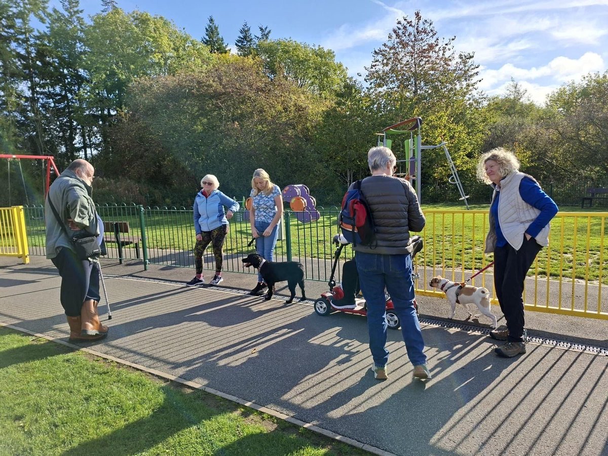 ColburnSupport's tweet image. Good company today at “Walk &amp;amp; Talk” including our canine friends Lottie &amp;amp; Oscar