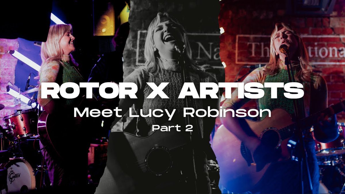 🎤 Rotor X Artists: Lucy Robinson – Part Two
Lucy talks industry challenges, on-stage chaos, and what she’d tell her younger self.
See why she’s one of the most exciting voices in indie pop — watch now → hubs.la/Q03MYZyt0