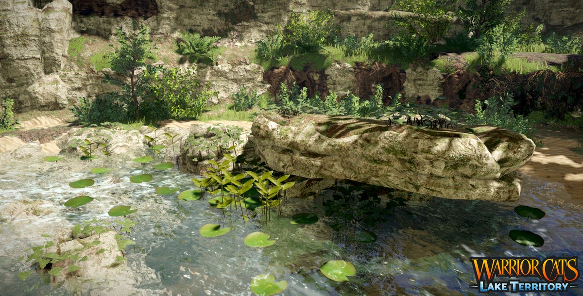 vaexiv's tweet image. Waterfalls!!! 🐟

Warrior Cats: Lake Territory 
#Roblox #RobloxDev #RBLXDev