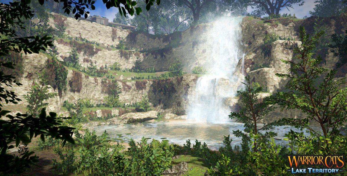 vaexiv's tweet image. Waterfalls!!! 🐟

Warrior Cats: Lake Territory 
#Roblox #RobloxDev #RBLXDev