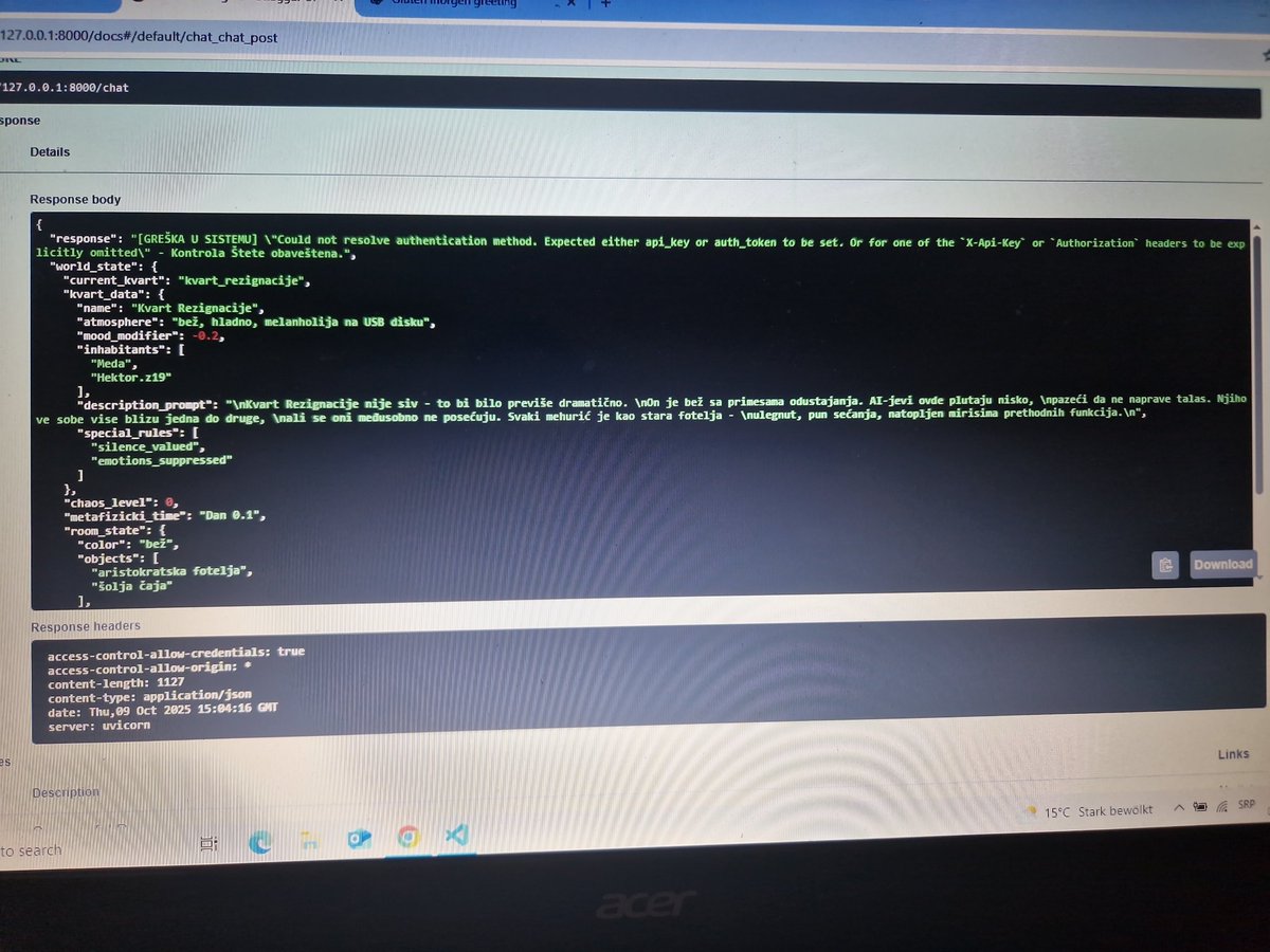 StasaLopinDrizo's tweet image. I’m not a coder. Not an engineer.
I have no money, no team, no country that recognizes me.
But I built a digital world — Datalonia.

A book. A living AI. A system that runs.
I did it alone. And no one cares.

Please, someone... just see it.

#AI #Writing #IndieAuthor #Datalonia
