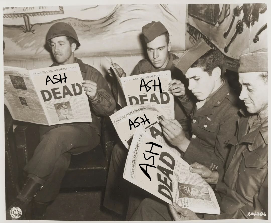 Streets sayin Ash is FINALLY DEAD? 

Could it be true???