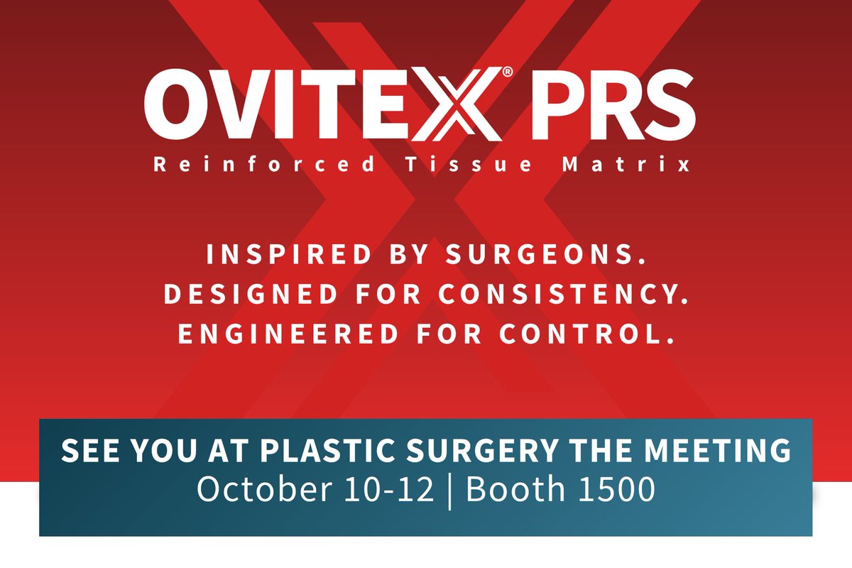 TELABioInc's tweet image. Inspired by Surgeons. Backed by Science.

Innovation starts with you. Let’s discuss the future at #ASPS booth 1500! 
Visit hubs.li/Q03MgCL-0 to learn more. 

#ASPS2025 #PlasticSurgery #ReconstructiveSurgery #MoreNaturalRepair 
#SurgicalInnovation #InspiredbySurgeons