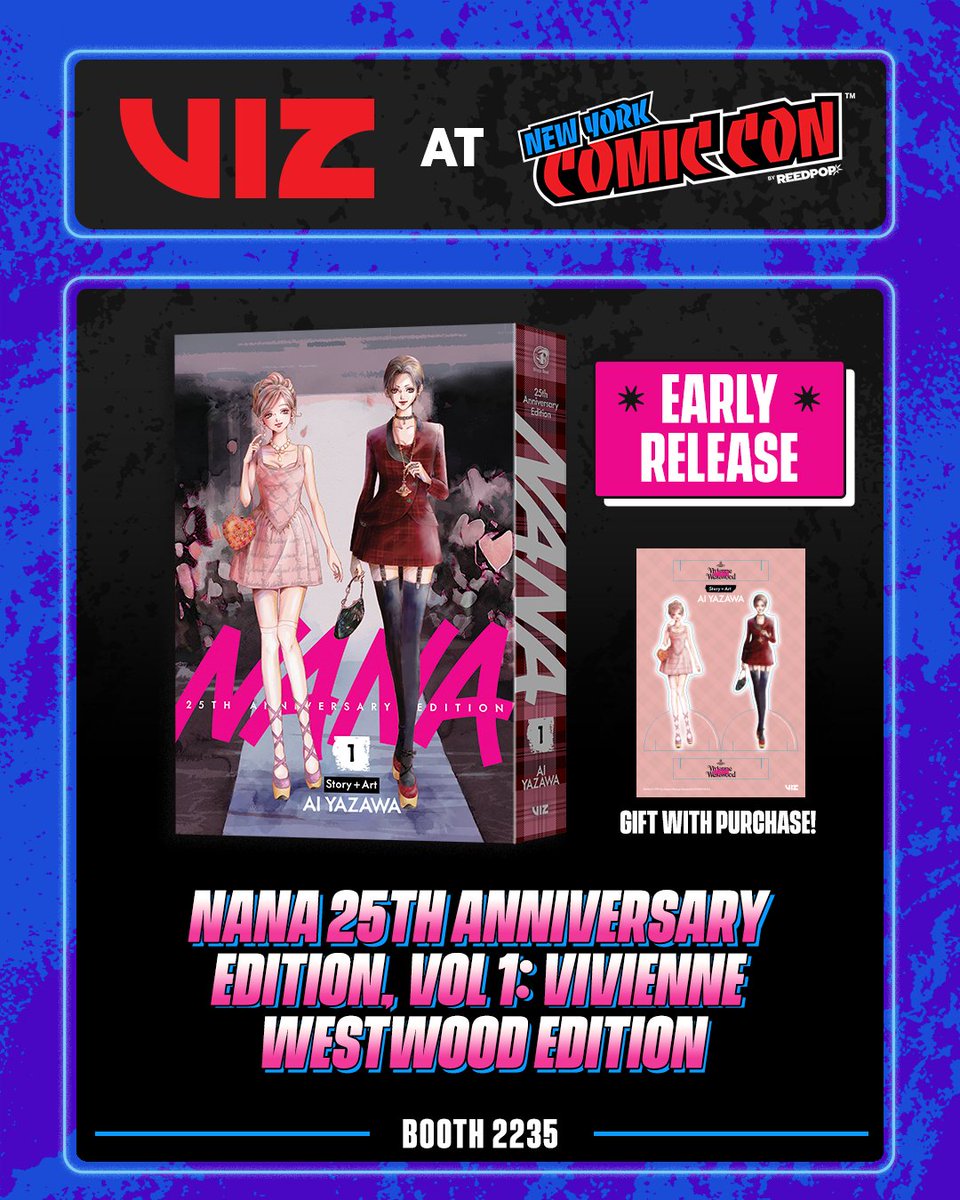 VivienneWestwood x Nana Iconic! The limited-edition Nana 25th