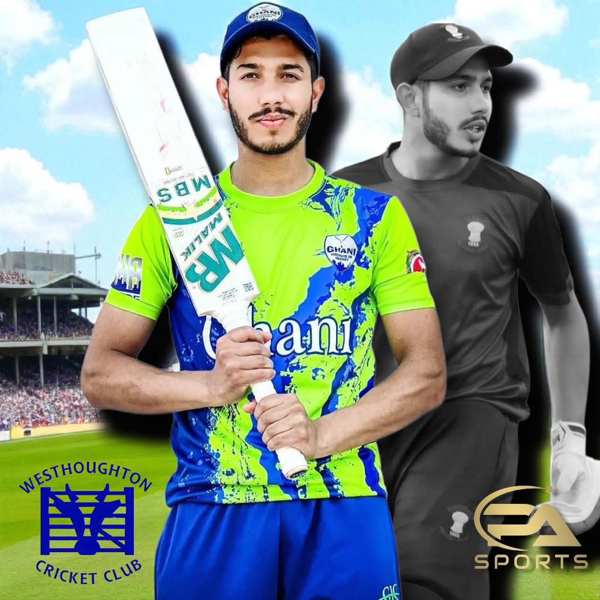 🚨2026 PROFESSIONAL ANNOUNCED🚨

Westhoughton Cricket Club are delighted to announce that Pakistani youngster Saeed Ali (formerly of Ghani Glass) has signed for us as professional for our 2026 GMCL season. 

Welcome to Howfen Saeed💥🏏

#GMCL