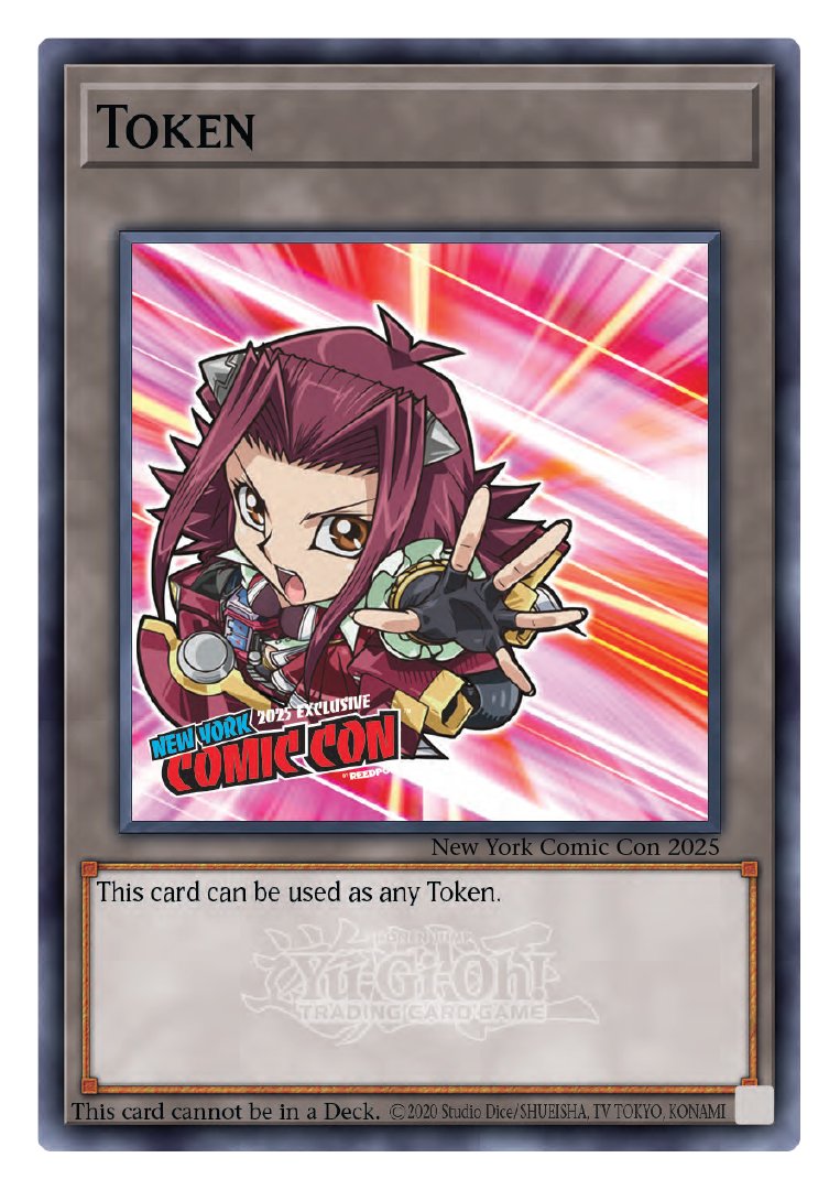 You can also create a custom Token Card, Duel the Master, and even take a  demo of all the Yu-Gi-Oh! games to earn prizes!