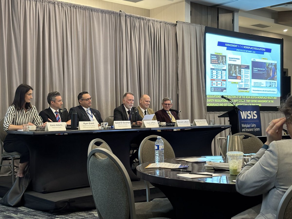 At the Workplace Safety and Insurance System (WSIS) AGM in Halifax. Pleased to see some progress with WCB initiatives and the announcement that after over 30 years, the average employer rate will finally be reduced in 2027. <a href="/RetailCouncil/">Retail Council of Canada</a>