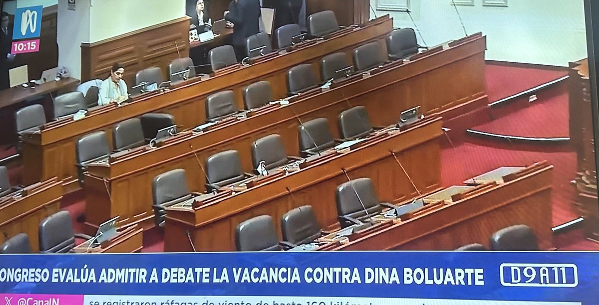 Así luce el Congreso cada vez que se presenta una moción de vacancia contra Dina Boluarte. Esos son los que ahora se disfrazan de oposición para pedirte el voto.