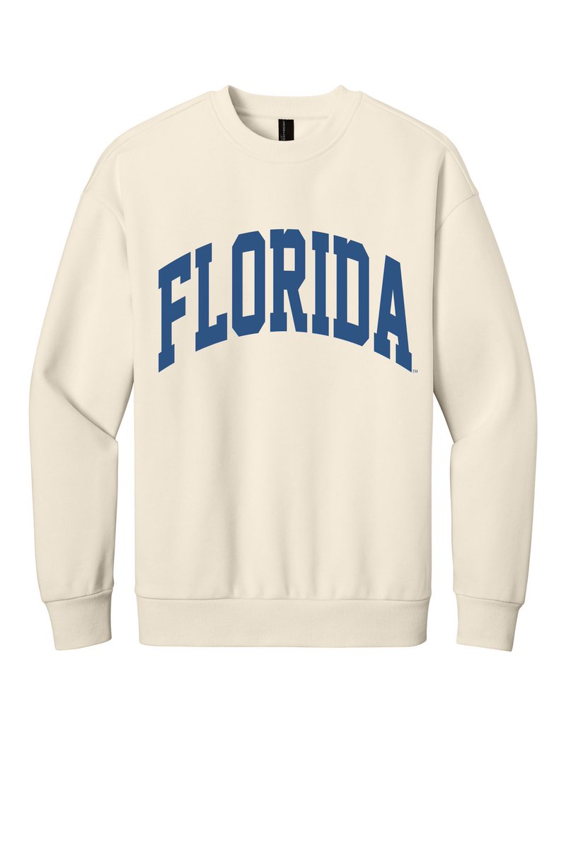 AlmaMater_FL's tweet image. New fall merchandise now available! Vintage coaches jacket, heavyweight crewnecks, and Albert tees.