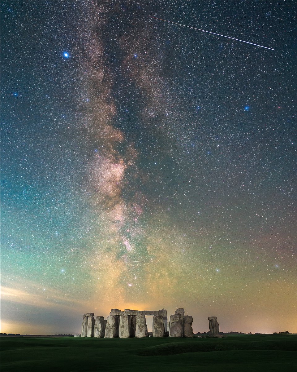 An amazing image of the International Space Station over Stonehenge by jacklodgephotograpghy on Instagram 🛰️🌟