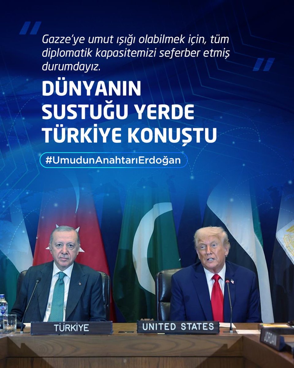 Dünya sessizliğe gömüldü,görmemezliğe geldi.Ama Türkiye ilk günkü gibi mazlumun yanında durdu.

#UmudunAnahtarıErdoğan